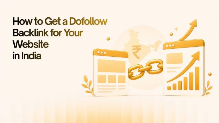 How to get a dofollow backlink for your website in India