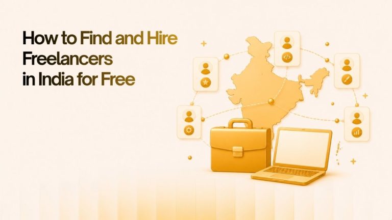 How to hire freelancers in India for free
